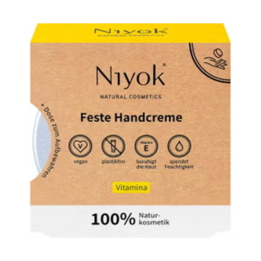 Niyok Håndcreme Solida med E-vitamin, 50 g