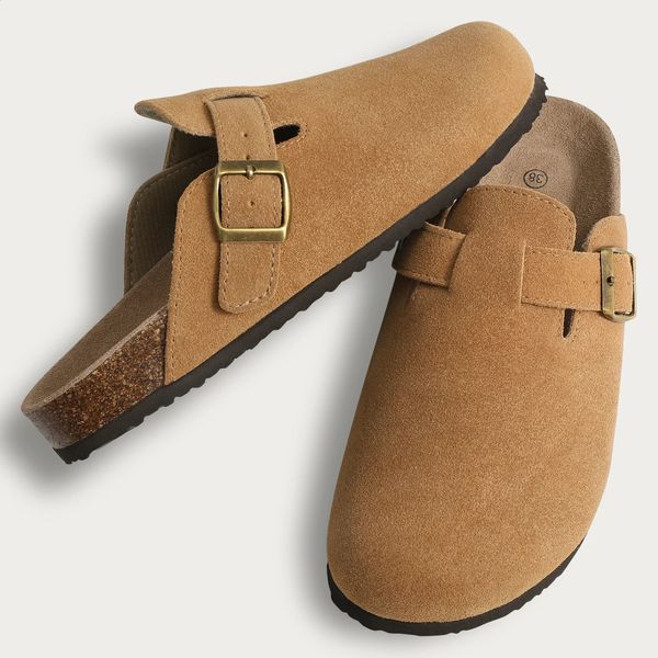 Shevalues Coburos Coburos Cães para Mulheres Sandálias de Verão Sandálias Fashion Slides Classic Mules Men Baotou Shoes 241116