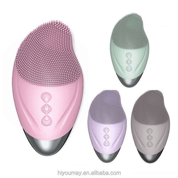 shanshi Cleanser Facial Pore Cleaner Electric Mango Massage Beauty Face Brush Silicone Soft Hair Skin Care