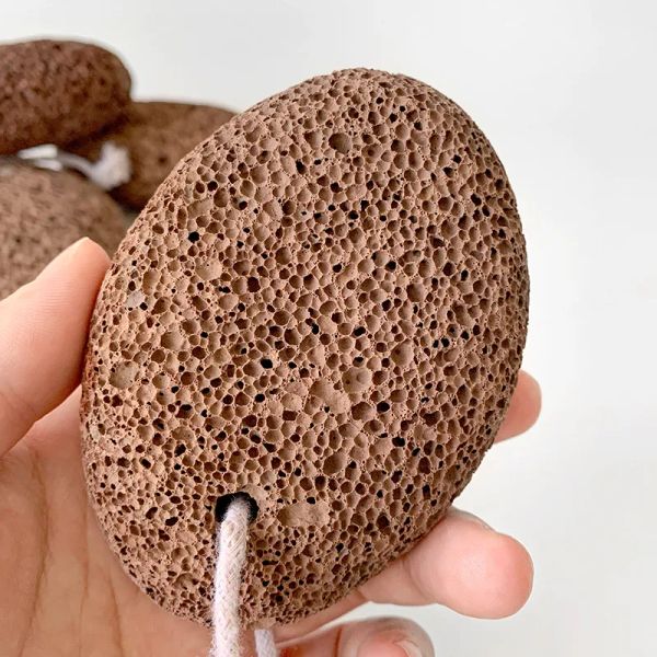 Natural Exfoliator Foot Stone Dead Skin Remover Pumice Stone Feet Care Foot SPA Natural Volcano Pedicure Tool Foot Massager Stone DH9481 66