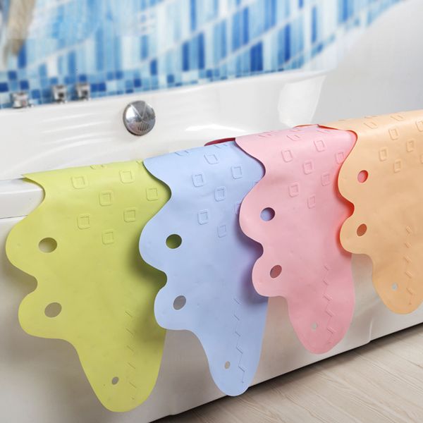Bath Mats Mat Environmental Long Shower Cartoon Children Pad Non-Slip Suction Cup Tub 221123