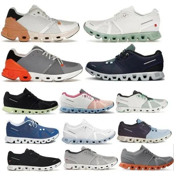 New Designer Shoes Cloudflyer 4 Woman Man OC Cloud 5 Trainer Running Shoes Cloudy Push Waterproof Lifestyle Fog Niagara Blue Undyed White Al
