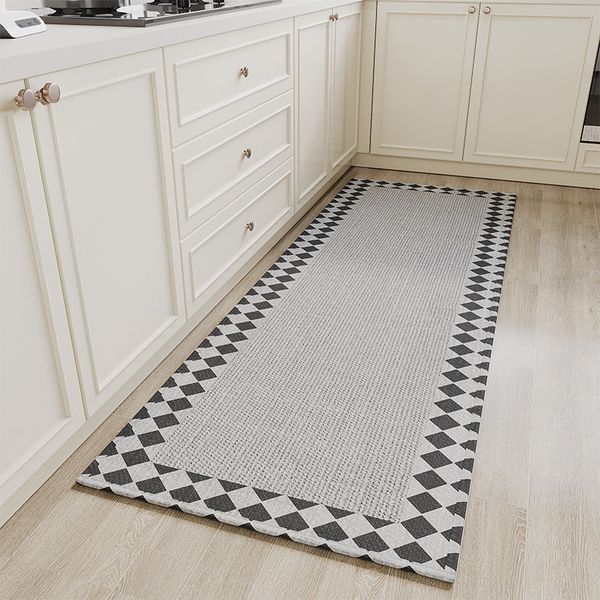 CC1311-Kitchen floor mat, household long strip absorbent anti slip mat, wear-resistant and dirt resistant carpet