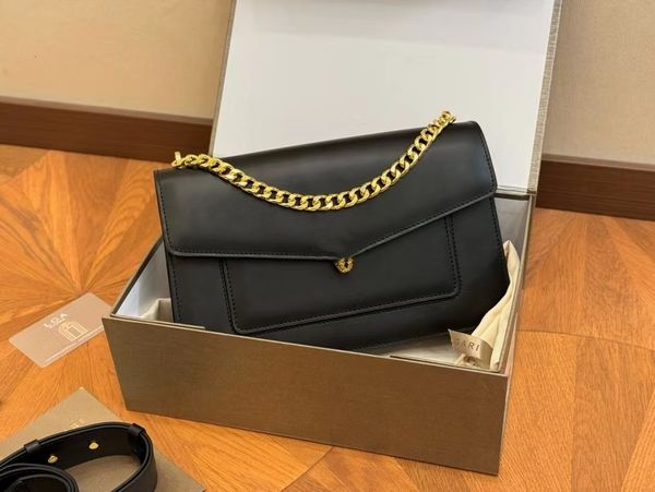 Evening Bags Autumn Vintage Genuine 27cm Leather Bag For Women 2024 High Quality Classic French Underarm Female Single Shoulder Bolso