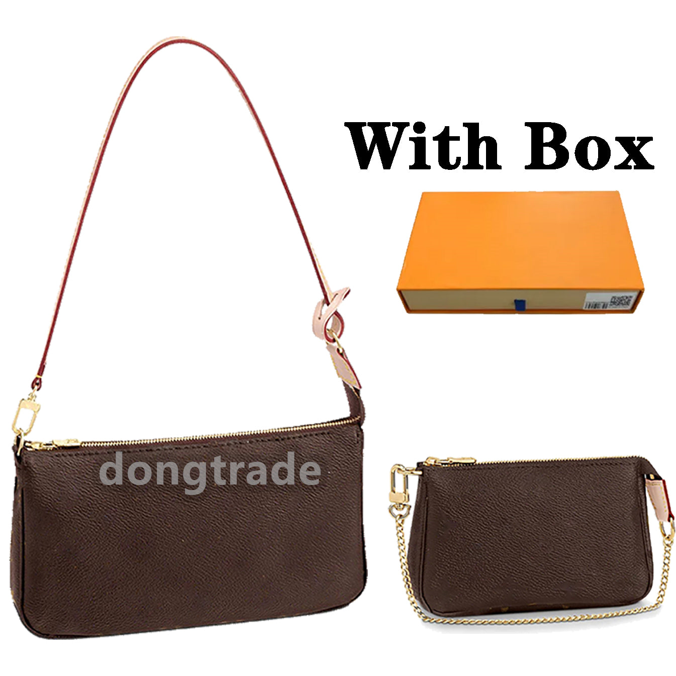 Women Luxury Designer Bags Shoulder Bag Mini Nano Handbags Pochette Accessories Crossbody Bag Wallet Purses Card Holder Messenger Purse Handbag