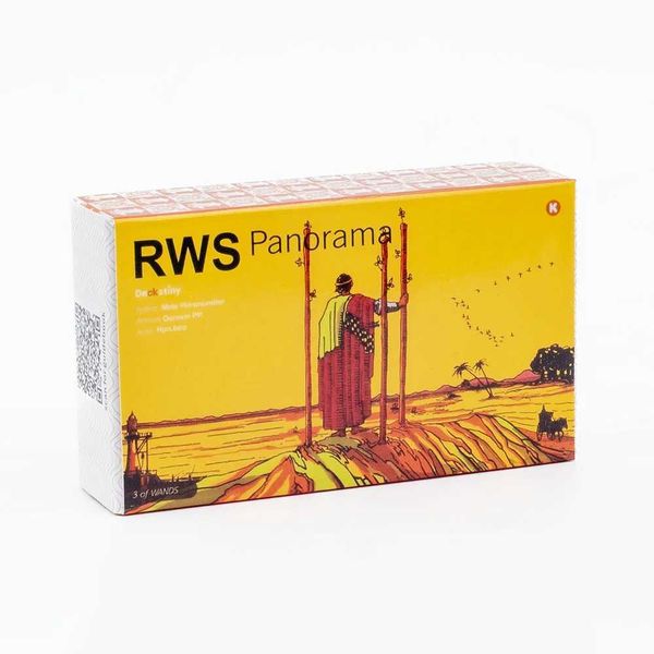 RWS panoramic tarot card A 78 deck board game set 6 * 10.3cm explore new perspectives with a wide-angle lens W241114