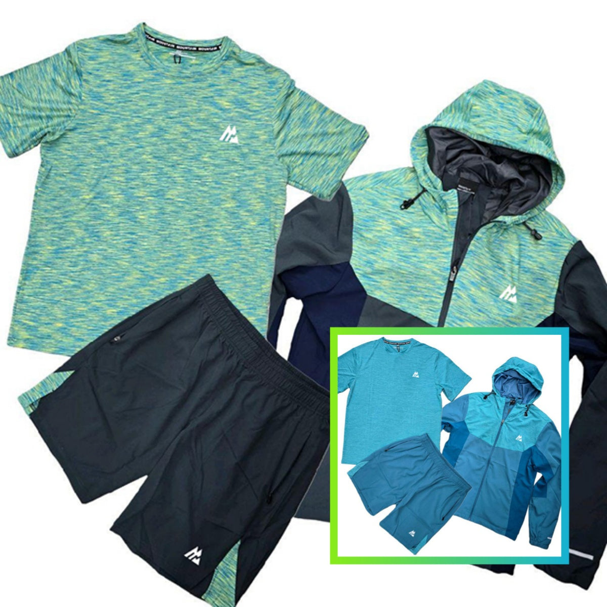 New montirexsx tracksuit Designer 3-piece set high-quality with logo Design men sweatpants T-shirt shorts long sleeves set for Slow jogging quick dr