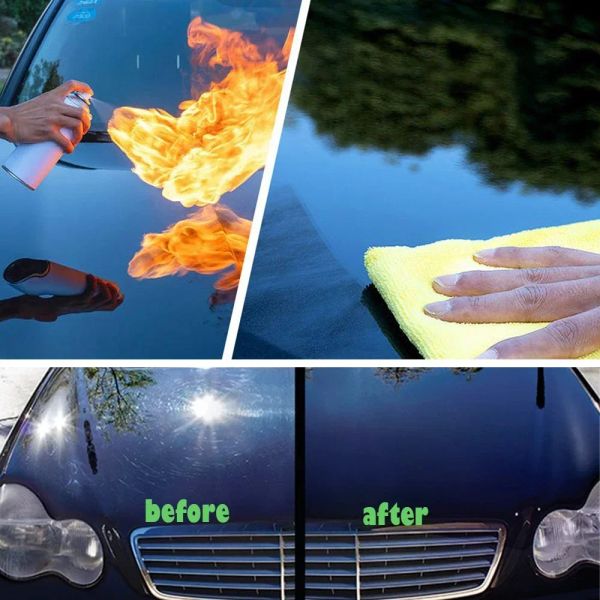 300ml Car Ceramic Coating Polishing Liquid Paint Care Polishing Paste Nano Coating Hydrophobic Quick Coat Liquid Wax Car Care