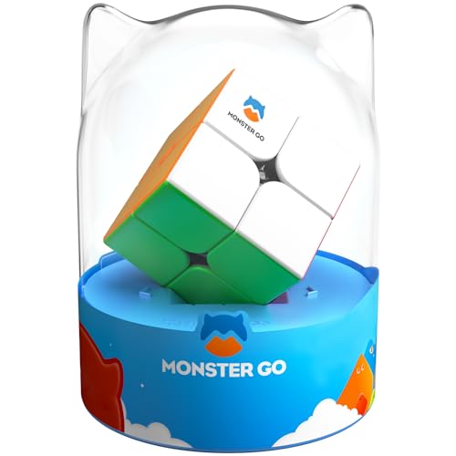 Monster Go 251, Cubo di Puzzle Magico 2x2 a Velocità Stickerless 251 Mini Giocattolo di Puzzle (Pacchetto Premium) 251(Premium Package)