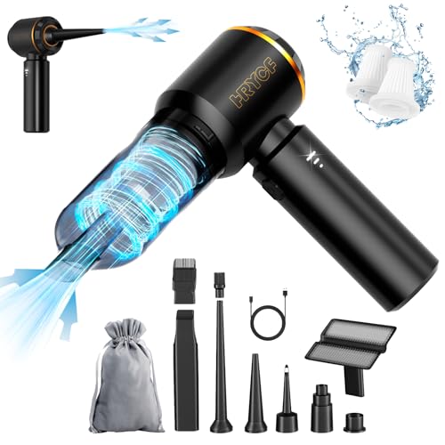 Handheld Vacuum,Car Vacuum Cleaner,4-in-1 20000PA High Power Portable Rechargeable Vacuum Cleaner with Brushless Motor, Small Handheld Vacuum & Air Bl