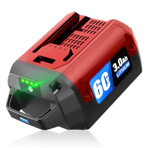 CPY 3.0Ah 60V Battery Replacement for Toro 60V Battery Tools Compatible with Toro 60V Cordless Power Tools 60V Lithium Battery 88620 88675 L108 L324 L