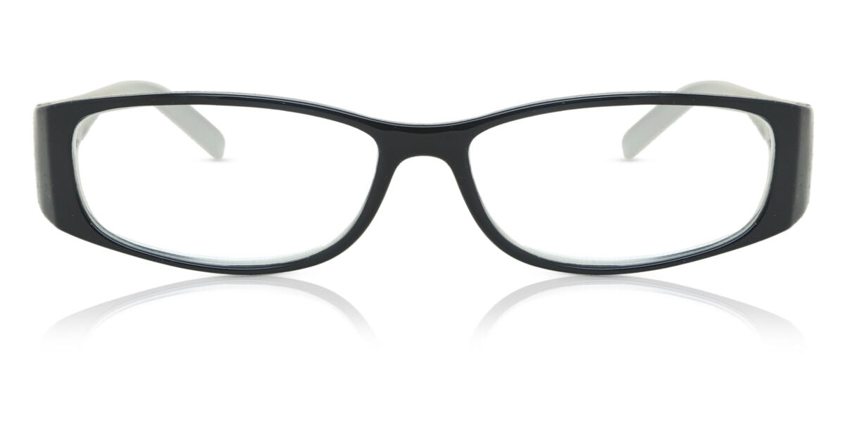 Rectangle Full Rim Plastic Men's Glasses Discount Brown Size +1.50, - Free Lenses - HSA/FSA Insurance - Blue Light Block Available - SmartBuy Readers