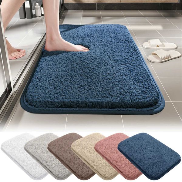 Bathroom Rugs Bath Mat Absorbent Microfiber Bath Rugs Non Slip h Shaggy Area Rugs under 50 Area Carpets Area Rugs hM240816