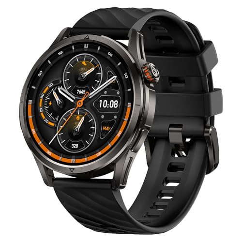 KOSPET Magic R10 Montre Connectée Homme Femme GPS, Autonomie de 50 Jours Écran AMOLED 1,43" Étanche 5ATM, Smartwatch Suivi du Sommeil Fréquence Ca