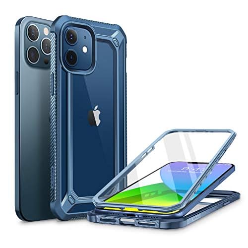 SupCase Unicorn Beetle EXO Pro Series Case for iPhone 12 - iPhone 12 Pro (2020 Release) 6.1 Inch, with Built-in Screen Protector Premium Hybrid Protec