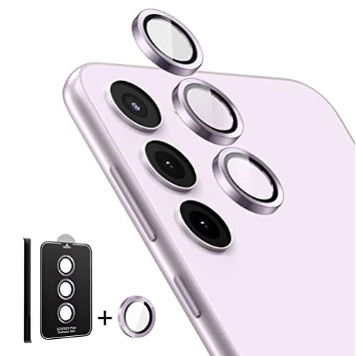 SUPCASE Camera Lens Protector Designed for Galaxy S23-S23 Plus, [Scratch-Resistant] [Ultra-Thin] Tempered Glass Camera Lens Screen Protector (RoseGold