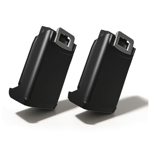 E EGOWAY 2-Pack RS5100 Replacement Battery, Compatible with Zebra RS51 RS5100 RS51B0 RS51C0 Ring Scanner, for BT-000398 BTRY-RS51-7MA-01 BTRY-RS51-4MA