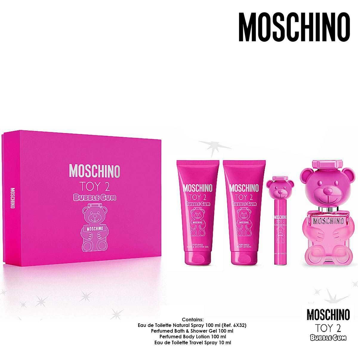 Moschino Coffret jouet 2 Bubble Gum