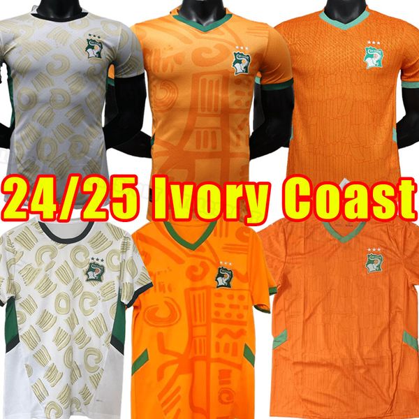 2024 Cote d Ivoire soccer jerseys KESSIE FOFANA KOSSOUNOU HALLER PEPE DIOMAND SINGO NDICKA BOGA BOLY AGBADOU ADINGRA DIAKITE football shirts