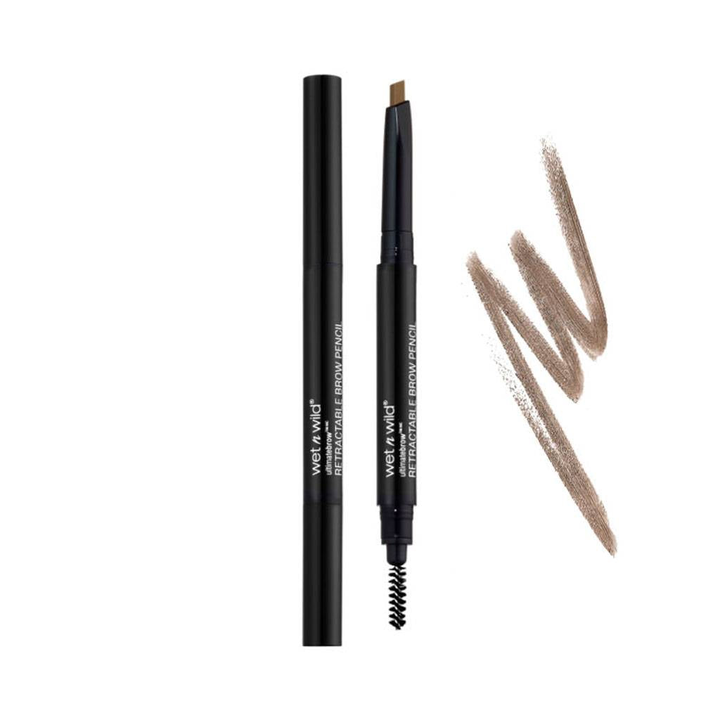 Wet n wild Ultimate Retractable - Creion pentru sprâncene cu vârf triunghiular 0,2 g Brown Ash
