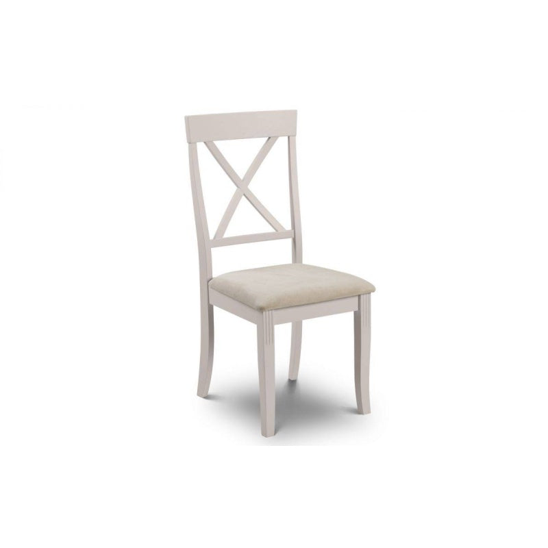 Julian Bowen Davenport Elephant Grey Dining Chair