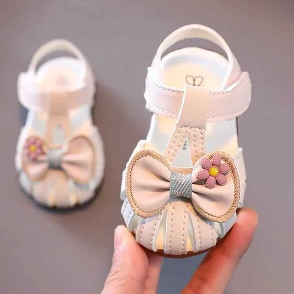 1-3Y Toddler Sandals Fashion Bowknot Baby Girls Princess Shoes Soft Sole Baby Girl Shoes Anti-slip Toddler Sandals GirlXJ250108