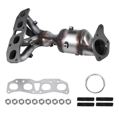 Catalytic Converter Kit Direct Fit Compatible with Nissan Altima 2007-2013 2.5L Direct Fit Exhaust Manifold Replace 674-933 14002-JA91E