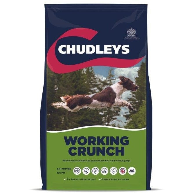Chudleys Working Crunch Dog Food - 14kg