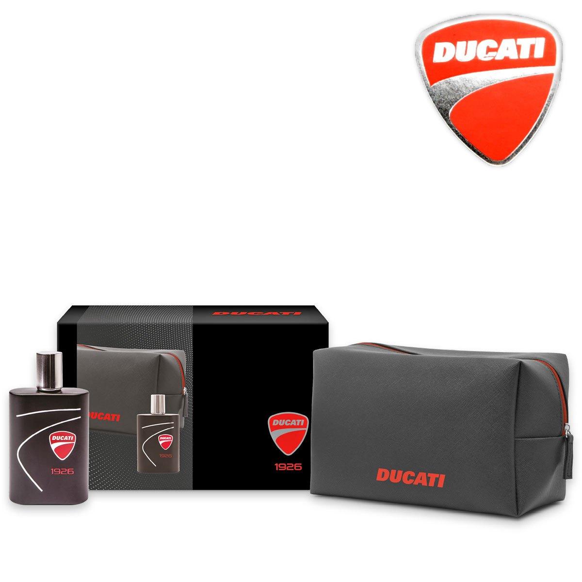 Pudełko upominkowe Ducati 1926 (edt 100ml + beauty czarno-czerwony)