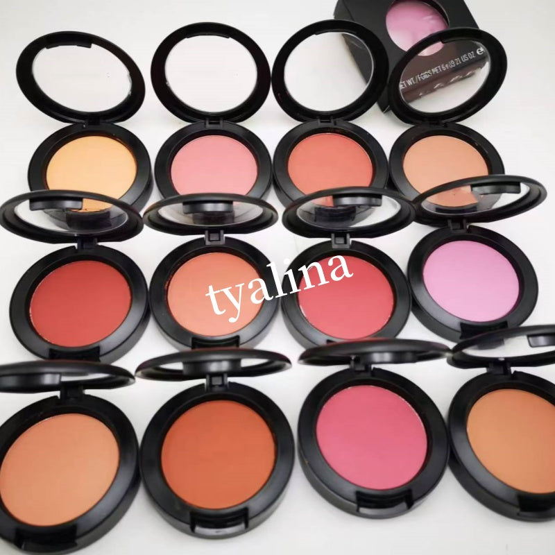 makeup face blusher sheertone blush 12 colors Long-lasting Natural Easy to Wear No Mmirrors No brush 6g