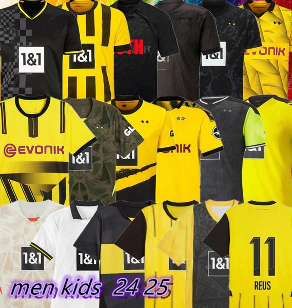 19 20 21 22 23 24 25 soccer jersey HALLER REUS dortmund 2024 2025 football shirts BELLINGHAM men kids REYNA BRANDT SCHLOTTERBECK ADEYEMI MOU