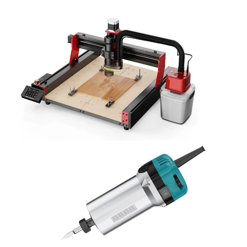 [EU Direct] TWO TREES TTC450 Pro CNC Engraving Machine with CNC Vacuum Monster M1 Vacuum Cleaner Kit + 800W High Power M