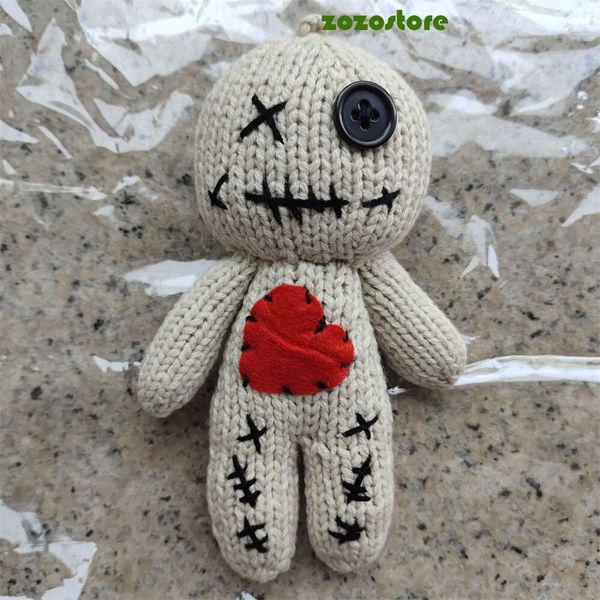 Voodoo Dolls Set With Creepy Revenge Voodoo Doll DIY Halloween Scray Ghost Holder Horror Funny Christmas Ornaments Toys Gift 07A