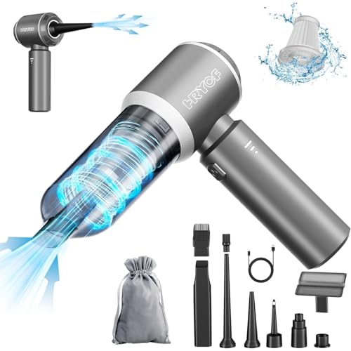 Car Vacuum Cordless, Mini Portable Vacuum Cordless for Car, 4-in-1 20000PA High Power Portable Rechargeable Vacuum Cleaner with Brushless Motor, Small