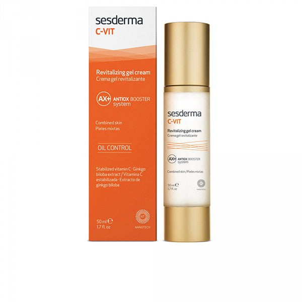 C-Vit Revitalizing gel cream - Sesderma Pielęgnacja przeciwstarzeniowa i przeciwzmarszczkowa 50 ml