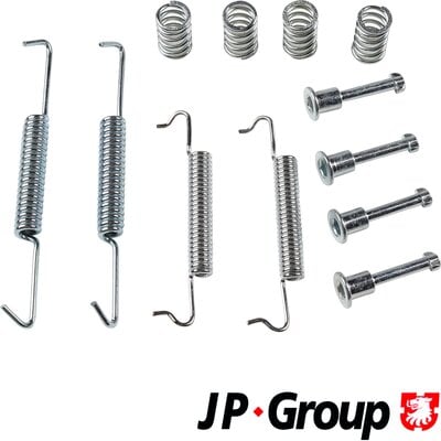 Accessory Kit, parking brake shoes JP GROUP 4163953310