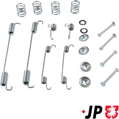 Accessory Kit, brake shoes JP GROUP 4164004110