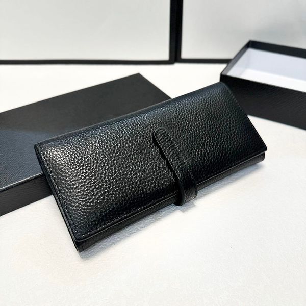 Designer bag Luxurys Classic Wallets Cowhide Leather Wallet Card Holder coin purse Handbags Classic Clutch Bags Purse Card Women Ccredit car