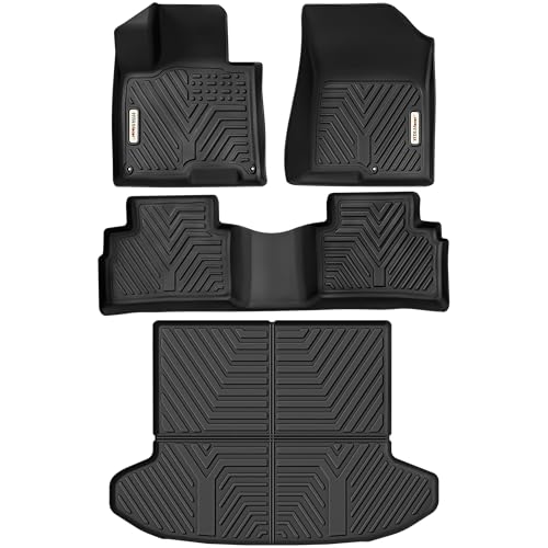 YITAMOTOR Floor Mats Compatible with Kia Sportage 2023-2026 (Not Hybrid), TPE All Weather Anti-Slip Automotive Floor Liners Waterproof Interior Access