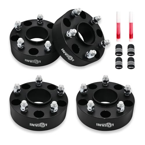 4 Pack 5x139.7mm Wheel Spacers for 2019-2024 Ram 1500 Classic, 2" Thick Forged Hubcentric Tire Spacer, M14x1.5 Thread Studs & 77.8mm Centric Bore, 5x5