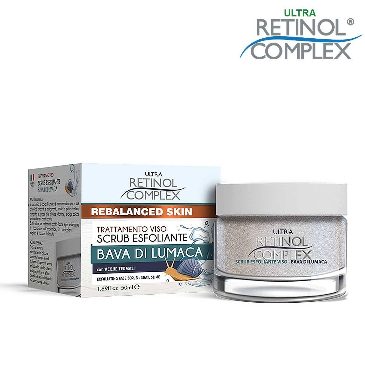 Retinol complex Gommage visage à la bave d'escargot 50 ml