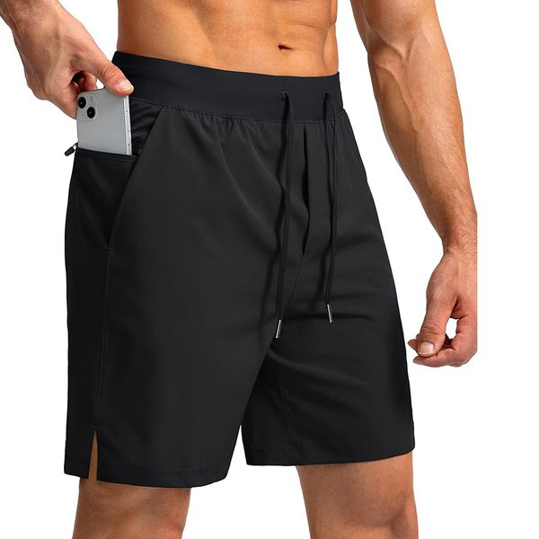lumensports Men&#039;s Summer Quick-Dry Breathable Sports Shorts, Mid-Waist, Loose Fit, Casual Outdoor Running Training Fitness Cycling Five