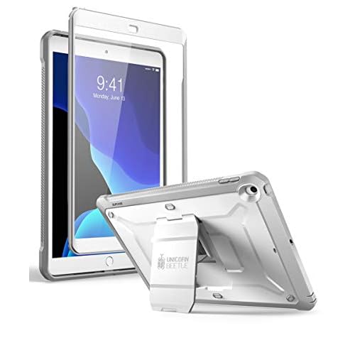 SUPCASE for iPad 9th Generation Case with Screen Protector (Unicorn Beetle Pro), [Built-in Stand] Heavy Duty Rugged Protective Case for iPad 10.2 9th