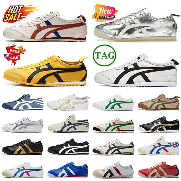 2024 Fashion Tiger Mexico 66 Designer Casual Shoes Luxury OG Original Onitsukass Womens Mens Trainers Tigers Vintage Platform Brand Outdoor