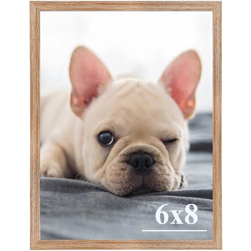 RUN HELIX 6x8 Picture Frames,Simple Designed Photo Frame,Certificate Document Frame for Horizontal and Vertical Formats,6x8 Poster Photo Frame Wall Ga