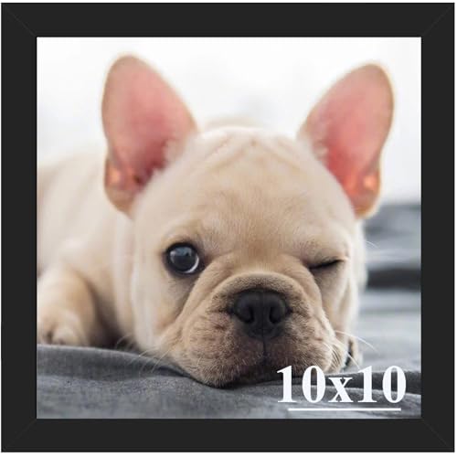 RUN HELIX 10x10 Picture Frames,Simple Designed Photo Frame,Certificate Document Frame for Horizontal and Vertical Formats,10x10 Poster Photo Frame Wal