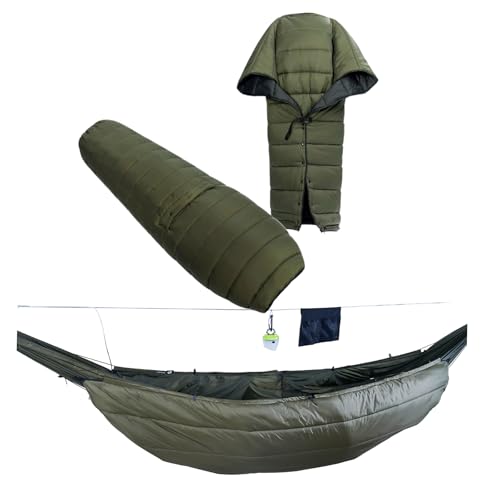 onewind Camping Sleeping Bag and Hammock Underquilt, Quilt Combo for Hammock Camping Hiking Backpacking