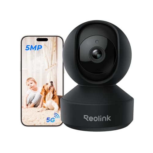 Reolink 3K Überwachungskamera Innen WLAN Schwenkbar, Home und Baby Monitor, Personen--Haustier--Baby-Schreierkennung, Auto-Tracking, 2,4-5GHz WiFi IP