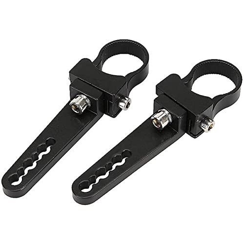Auxbeam Light Bar Mounting Bracket Kit 1.25 Inch Bull Bar Roll Cage Clamps Mount Clamps Universal Holder Kits for Led Hid Light Bar Jeep Wrangler Truc