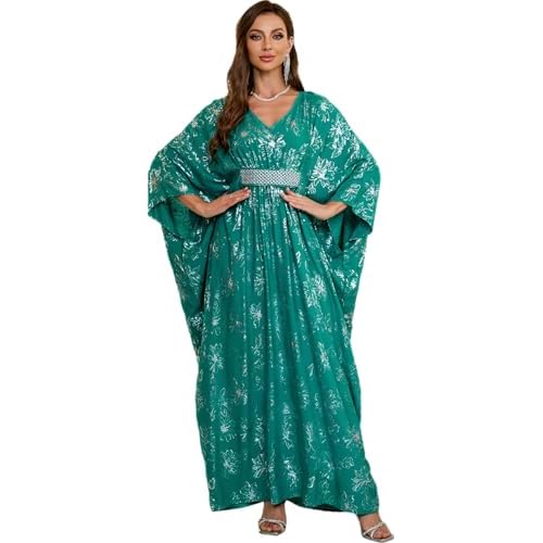 RanRui Women Beach Cover up Caftan Loungewear Swimsuit Cover Up Kaftan Dress 8765-26 One Size